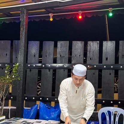 Persiapan Bahan Untuk Majlis Ilmu