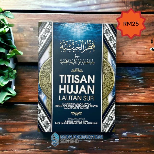 Kulit buku Titisan Hujan Lautan Sufi