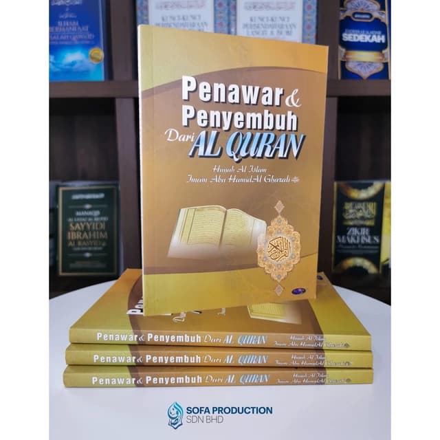 Kulit buku Penawar & Penyembuh Dari Al-Quran