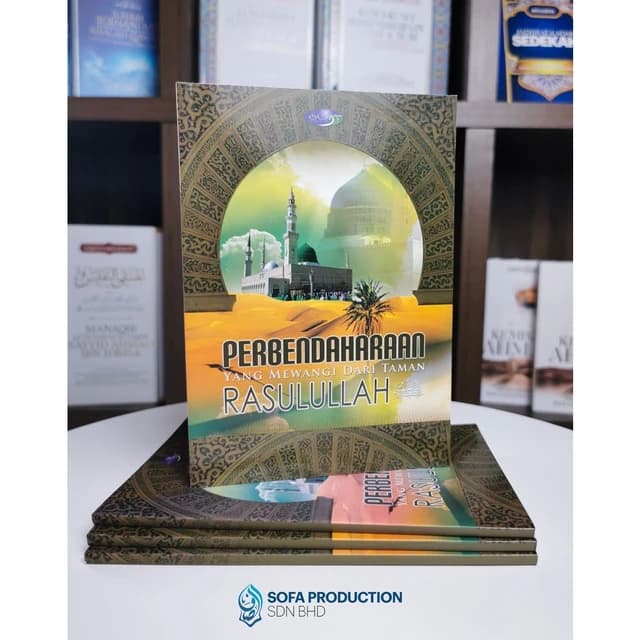 Kulit buku Perbendaharaan Yang Mewangi Dari Taman Rasulullah